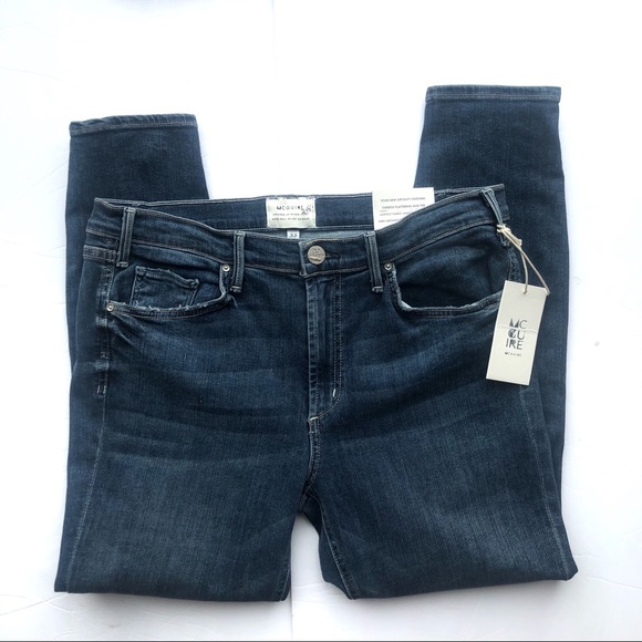 McGuire Denim Newton Crop Skinny Jeans. - Picture 6 of 8